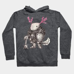 Axolotl Army / Tank warrior Hoodie